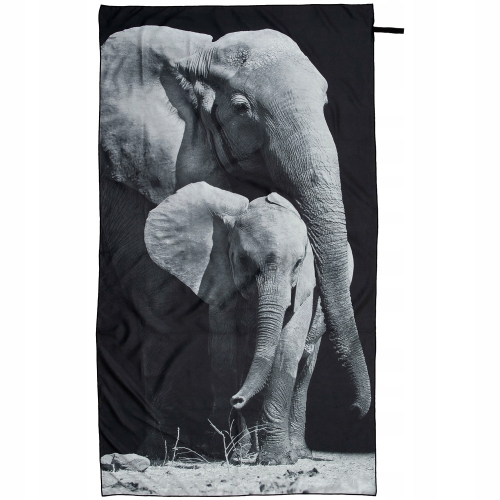 RĘCZNIK PLAŻOWY Z MIKROFIBRY 180 x 100 cm ZIELONY