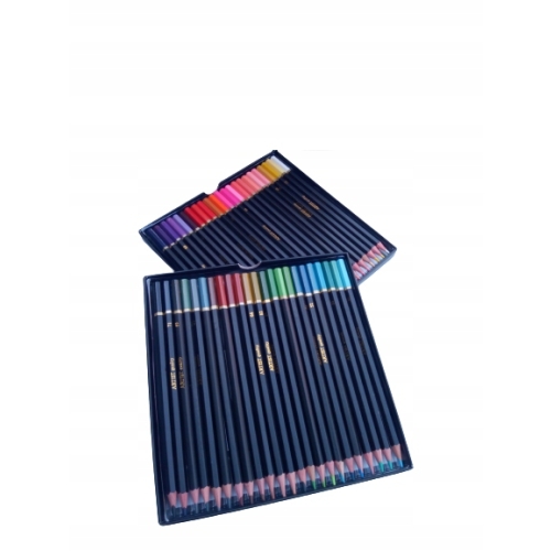 KREDKI OŁÓWKOWE ZESTAW KREDEK CRAFT 46 szt + ETUI