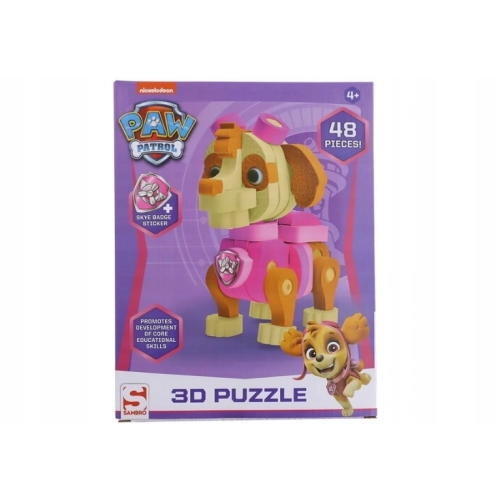 PUZZLE PEPPA PODWÓJNY NADRUK 24 ELEMENTY RÓŻNE 126