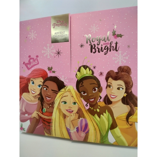Kalendarz adwentowy Disney Princess 24 kosmetyki