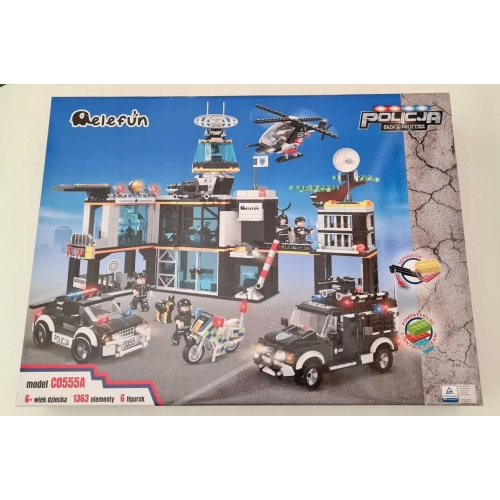 KLOCKI ELEFUN MEGA ZESTAW 1241 ELEMENTÓW 6 FIGUREK