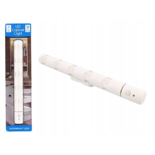 Lampa meblowa 5 LED do szafek czujnik ruchu magnes