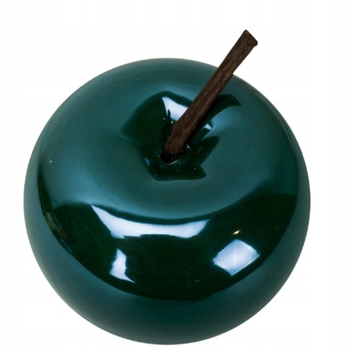 JABŁKO CERAMICZNE DEKORACYJNE DUŻE 7 X 8 CM ZESTAW