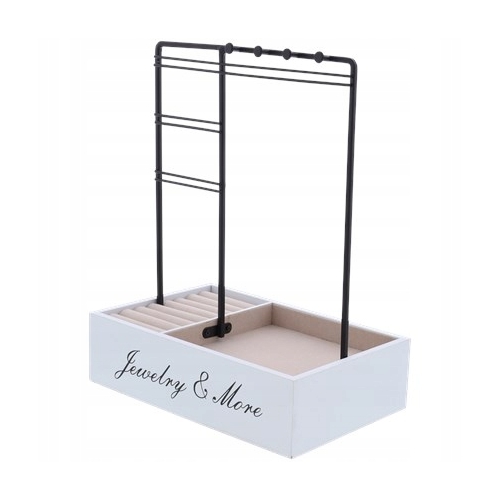 Stojak na biżuterię jewelry rack glamour czarny