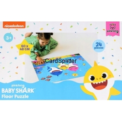Puzzle Baby Shark w dużym rozmiarze 24 sztuk