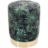 Luksusowa pufa do siedzenia GLAMOUR wzór jungle