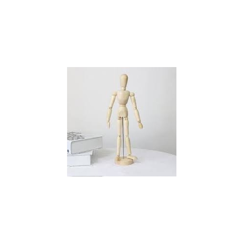 MANEKIN 30 cm DREWNIANY DO SZKICU RYSUNKU FIGURKA