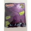 OPASKA ŚWIECĄCA W CIEMNOŚCI NÓŻ trup fun halloween