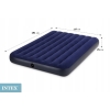 MATERAC INTEX 64758 Dmuchany Welurowy 191x137x25