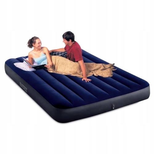 MATERAC INTEX 64758 Dmuchany Welurowy 191x137x25