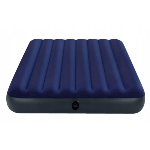 Dmuchany MATERAC WELUROWY 191x137x22 Intex 68758