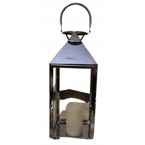 LAMPION XL GLAMOUR srebrny latarnia XL HIT 2020 !!