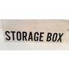 Organizer pojemnik box drewniany na drobiazgi M