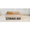 Organizer pojemnik box drewniany na drobiazgi M