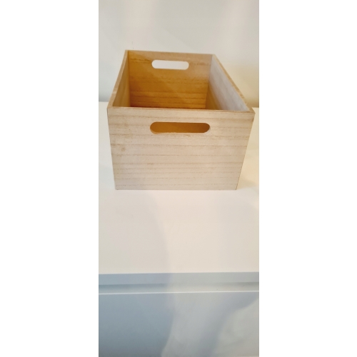 Organizer pojemnik box drewniany na drobiazgi M