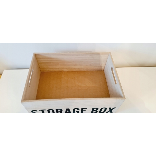Organizer pojemnik box drewniany na drobiazgi M