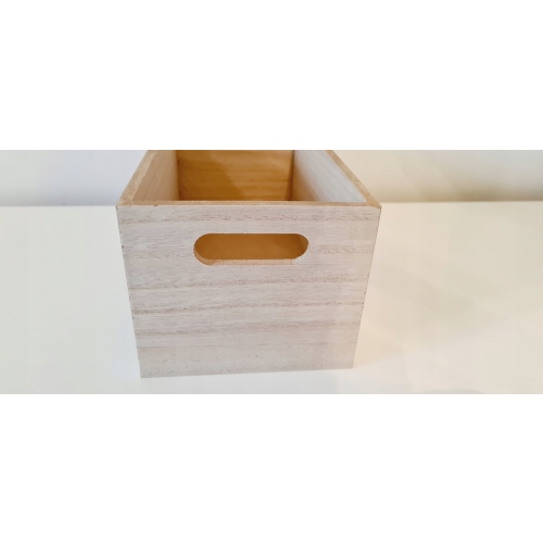 Organizer pojemnik box drewniany na drobiazgi M