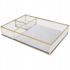 Pudełko na biżuterię glamour Jewellery BOX szary