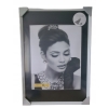 Ramka na zdjęcia z BIAŁĄ ramką 50 x 70 cm GLAMOUR
