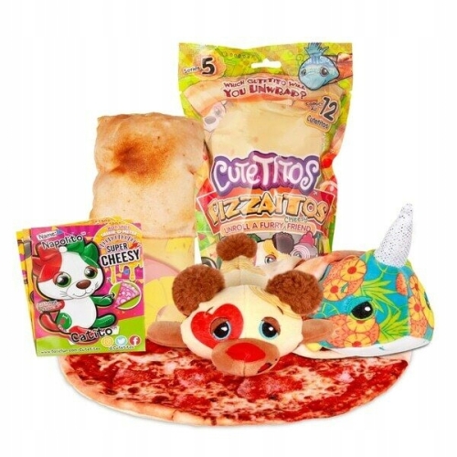 CUTETITOS PIZZAITOS PLUSZAK NIESPODZIANKA MASKOTKA