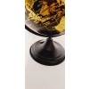 GLOBUS NOWOCZESNY CZARNO ZŁOTY śr 25cm METALOWY