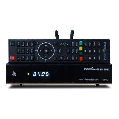 ZGEMMA H9 TWIN 4K ENIGMA2 Cccam Oscam IPTV Kodi E2