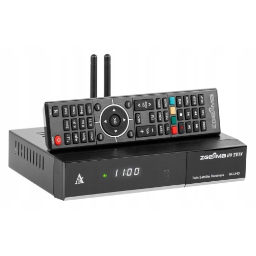 ZGEMMA H9 TWIN 4K ENIGMA2 Cccam Oscam IPTV Kodi E2