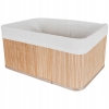 KOSZYK BAMBUSOWY ORGANIZER pudełko 38x27x18 cm 054