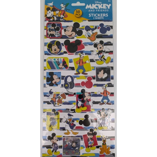 NAKLEJKI ARKUSZ x 2 MICKEY MOUSE OK 50 NAKLEJEK 14