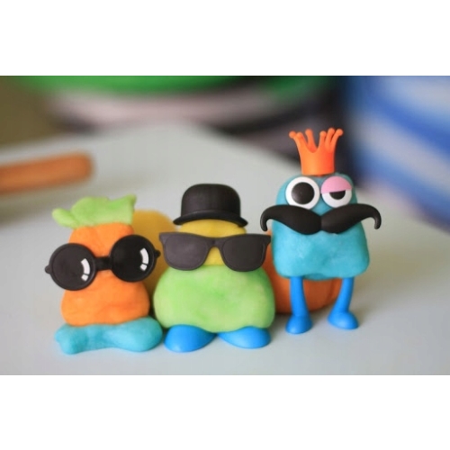 MASA PLASTYCZNA CREATIVE KIDS 4 szt pastelowe 017