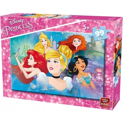PUZZLE 99 el KSIĘŻNICZKI DISNEY 30 x 20 KING 951