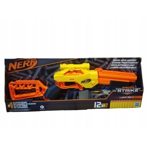 NERF ALPHA STRIKE LYNX SD-1 KARABIN WYRZUTNIA 12 S