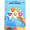 KOLOROWANKA dzieci MALOWANKA BABY SHARK 70 stron