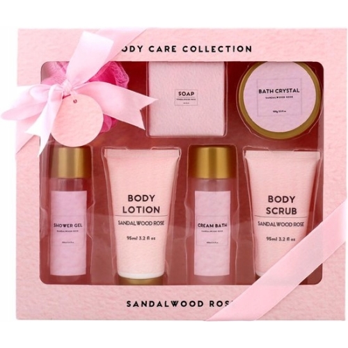 ZESTAW KOSMETYKÓW KĄPIEL DRZEWO SANDAŁOWE RÓŻA SPA