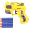 PISTOLET ZABAWKOWY NA PIANKI NERF ZURU żółty 492