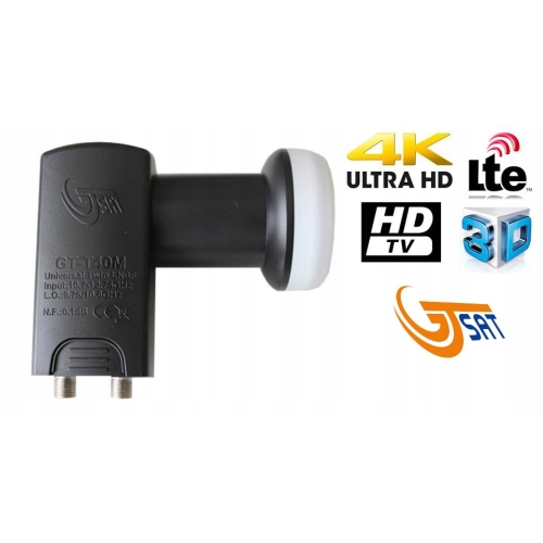 Konwerter LTE Twin GT-SAT 0,1 dB (GT-T40M)