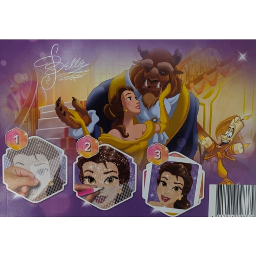 Mozaika wyszywanie HAFT DIAMENTAMI Disney BELLE 79