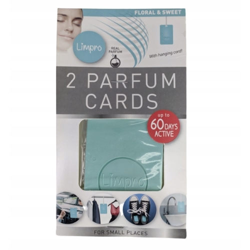 ZAWIESZKA KARTA PERFUMOWANA DO AUTA SZAFY ZAPACH m
