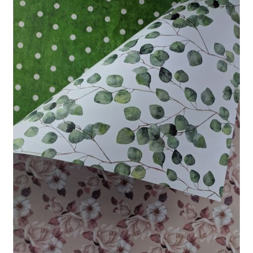 BLOK KREATYWNY Z MOTYWAMI ARKUSZE PAPIER 2 x 24 46