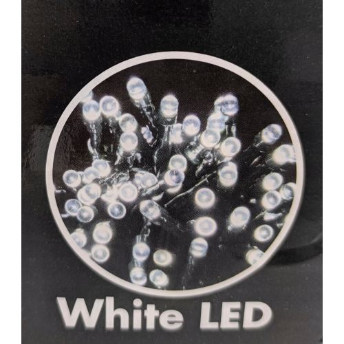 LAMPKI SOLARNE 50 LED 6,4M ZEWNĘTRZNE OGRÓD BALKON