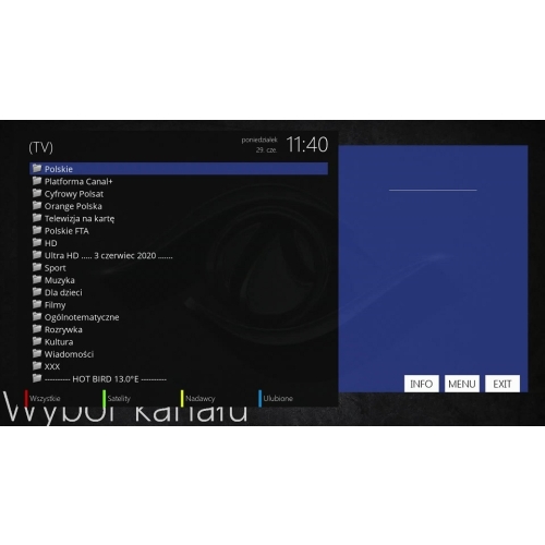 Tuner uClan Ustym 4K PRO UHD E2 TWIN 2x DVB-S2X