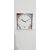 WALL CLOCK STUDIO HOME white ZEGAR ŚCIENNY 19,5 cm