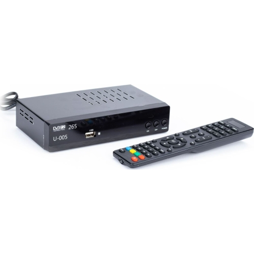 DEKODER TUNER TV NAZIEMNEJ DVB-T2 HEVC H.265 U-005