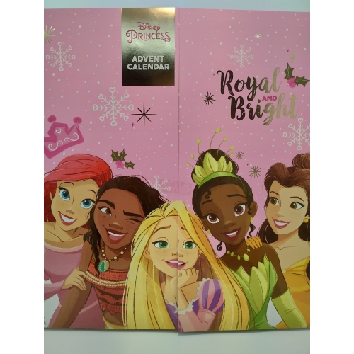 Kalendarz adwentowy Disney Princess 24 kosmetyki