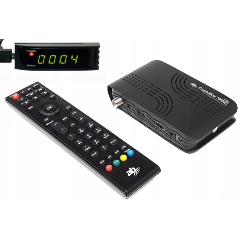 Dekoder Satelitarny DVB-S2 Cryptobox 700HD mini Android DLNA 1080P H265 PVR