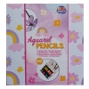 Kredki akwarelowe i pisaki wodne 42 szt Kids Kingdom w wesołym pojemniku 19