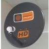 ANTENA SATELITARNA CYFROWY POLSAT BOX HD ORYGINALNA 70 cm Grafitowa