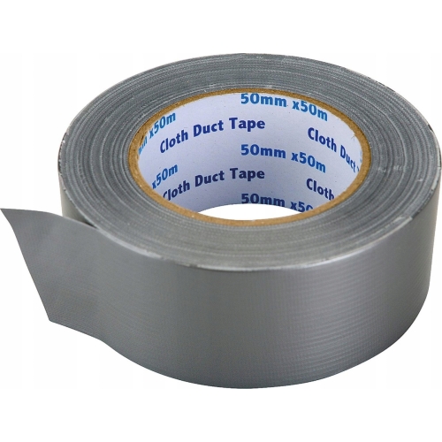 Taśma naprawcza zbrojeniowa profesjonalna 50 mb x 50 mm extra mocna CZARNA