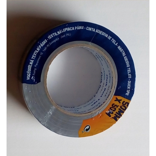 Taśma naprawcza zbrojeniowa profesjonalna 50 mb x 50 mm extra mocna CZARNA