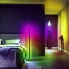 LAMPA LED GRUNDIG RGB MUSIC SENSOR PODŁOGOWA NAROŻNA 140 cm Pilot STOJĄCA